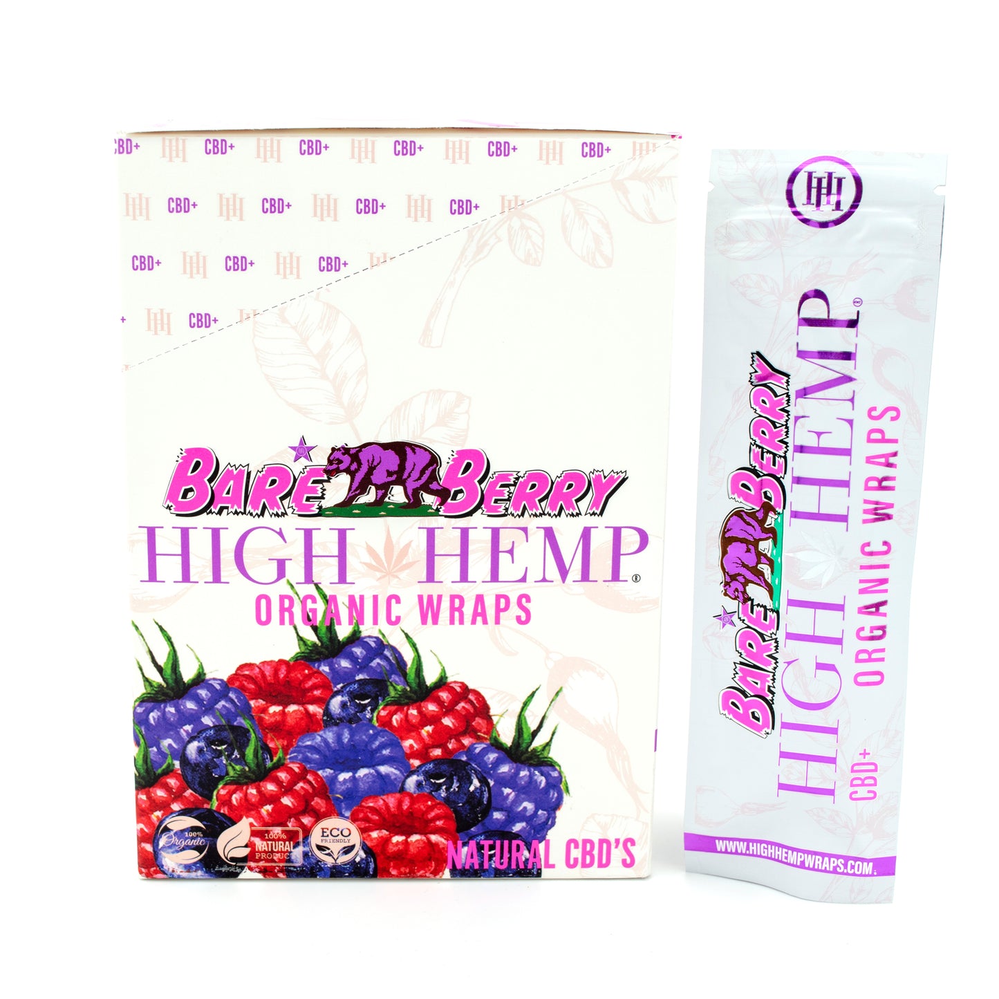 High Hemp Organic & Vegan Flavored Wraps