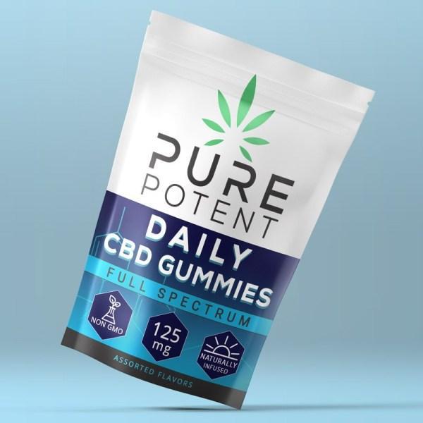 Pure Potent CBD Full Spectrum Gummies 2ct and 5ct