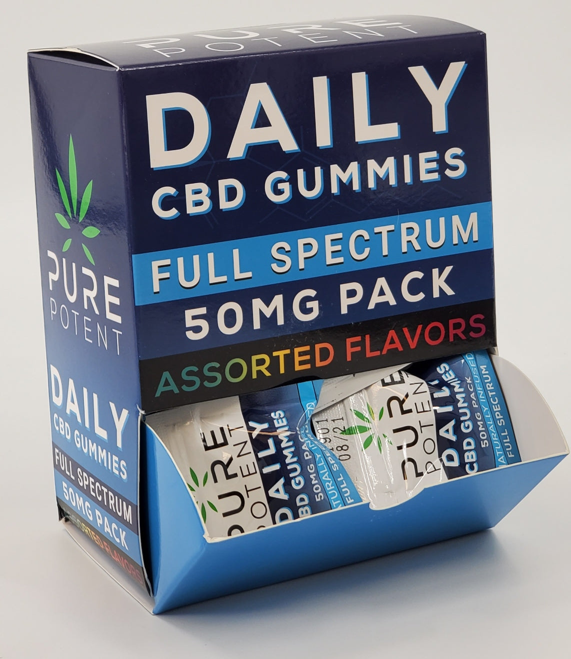 Pure Potent CBD Full Spectrum Gummies 2ct and 5ct