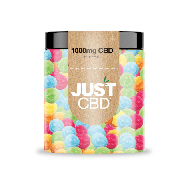 Just CBD 1000MG Gummies Jar - Assorted Favors