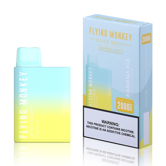 Flying Monkey Lifted Series HHC + Nicotine Disposable Microdose Vape | 3ml | 8ct Box