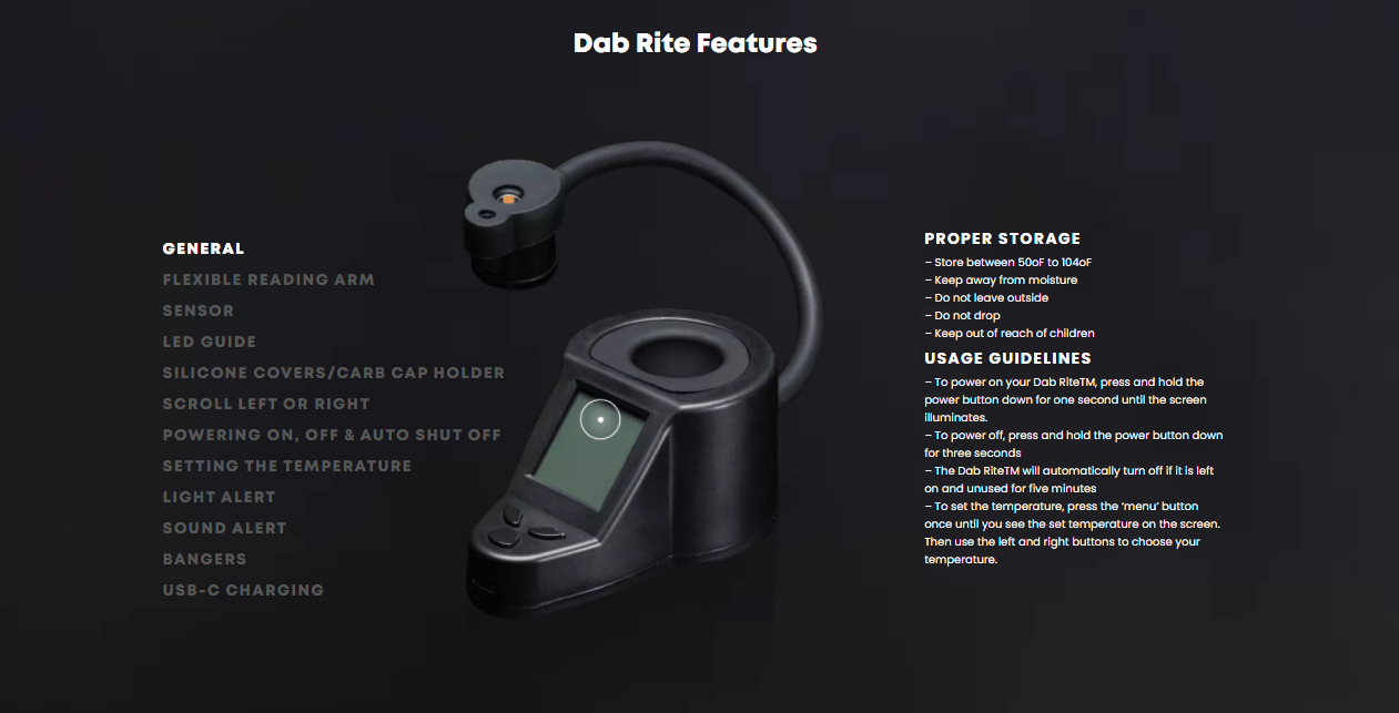 Dab Rite™ Digital IR Thermometer