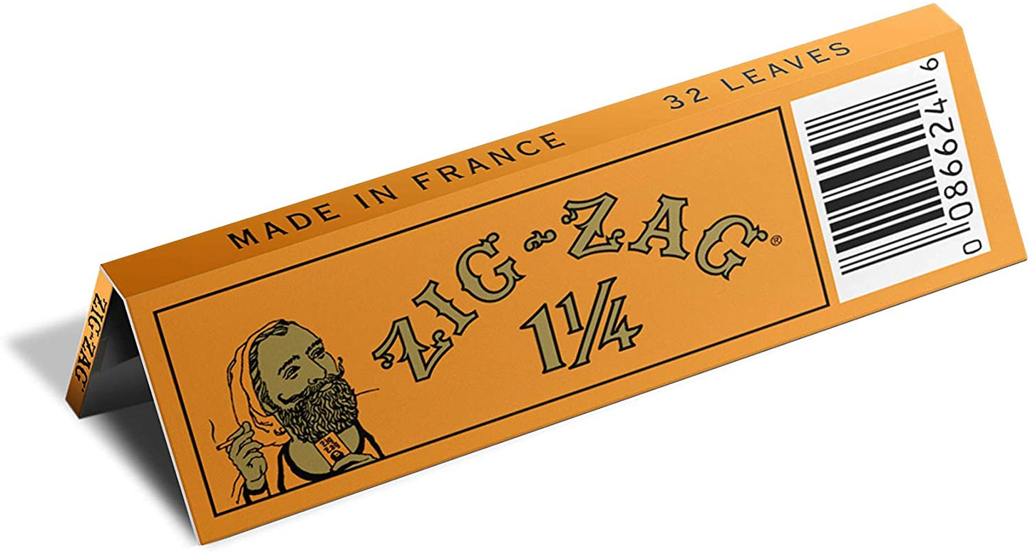 Zig Zag 1-1/4 Rolling Orange Papers 78MM - 24 Booklets