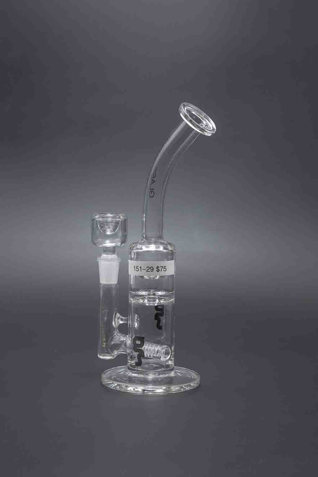 Glass Stone Water Pipes - 38mm 5" Custom Made Bottom