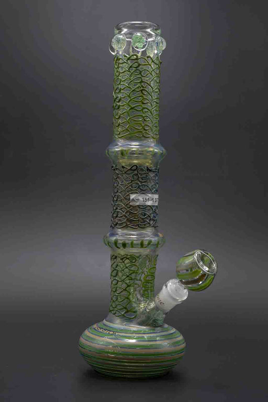 Glass Stone Water Pipes - 46mm Extra Heavy 20"-22" Assorted Colors