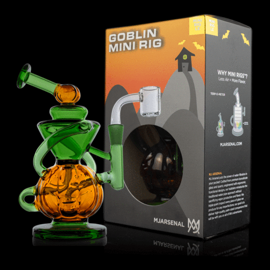 MJ Arsenal Halloween Limited Edition Goblin Mini Dab Rig - Limited Edition