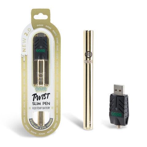 Ooze Twist Slim Flex Temp Pen 2.0 510T Vaporizer Battery