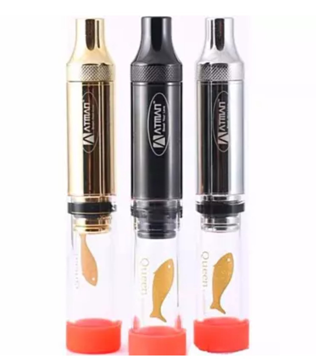 ATMAN King Golden Fish Loose Leaf Glass Blunt