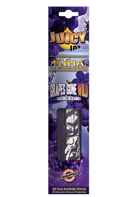 Juicy Jays THAI Incense Sticks - 12 Packs of 20