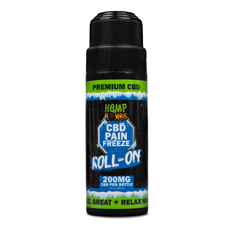 Hemp Bombs CBD Pain Freeze Multiple Sizes