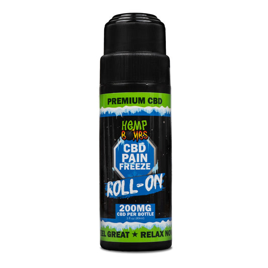 Hemp Bombs CBD Pain Freeze Multiple Sizes