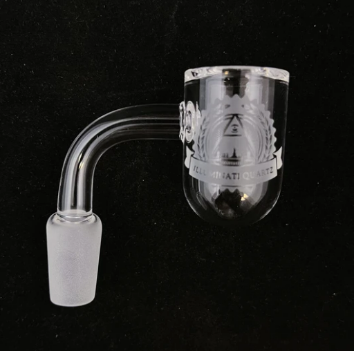 Illuminati High Quality Beveled Edge Round Bottom Banger - 14MM Male
