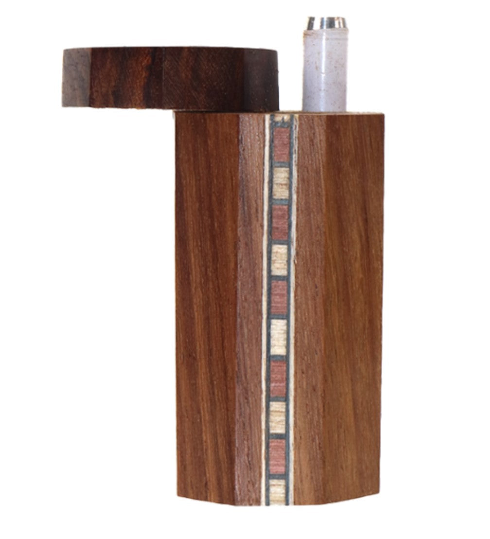 3" Wooden Dugout Hexagon 1.75" Metal Bat Included