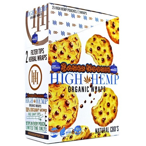 High Hemp Organic & Vegan Flavored Wraps