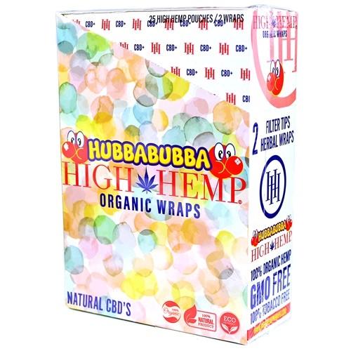 High Hemp Organic & Vegan Flavored Wraps