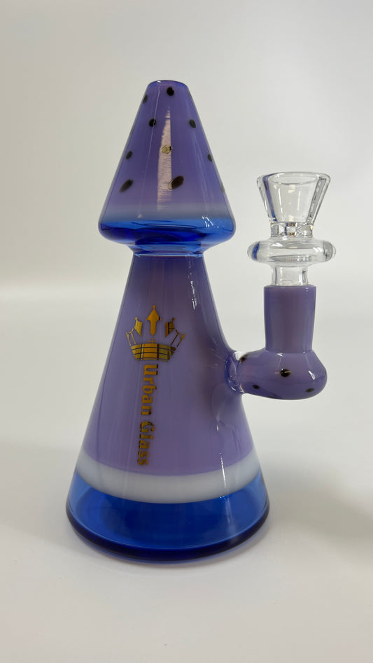 UG 8 Inches Mushroom Water Pipe