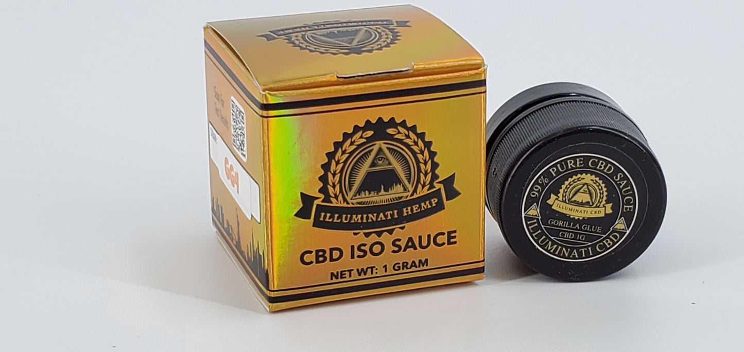 Illuminati CBD ISO SAUCE (DAB WAX) 1 Gram