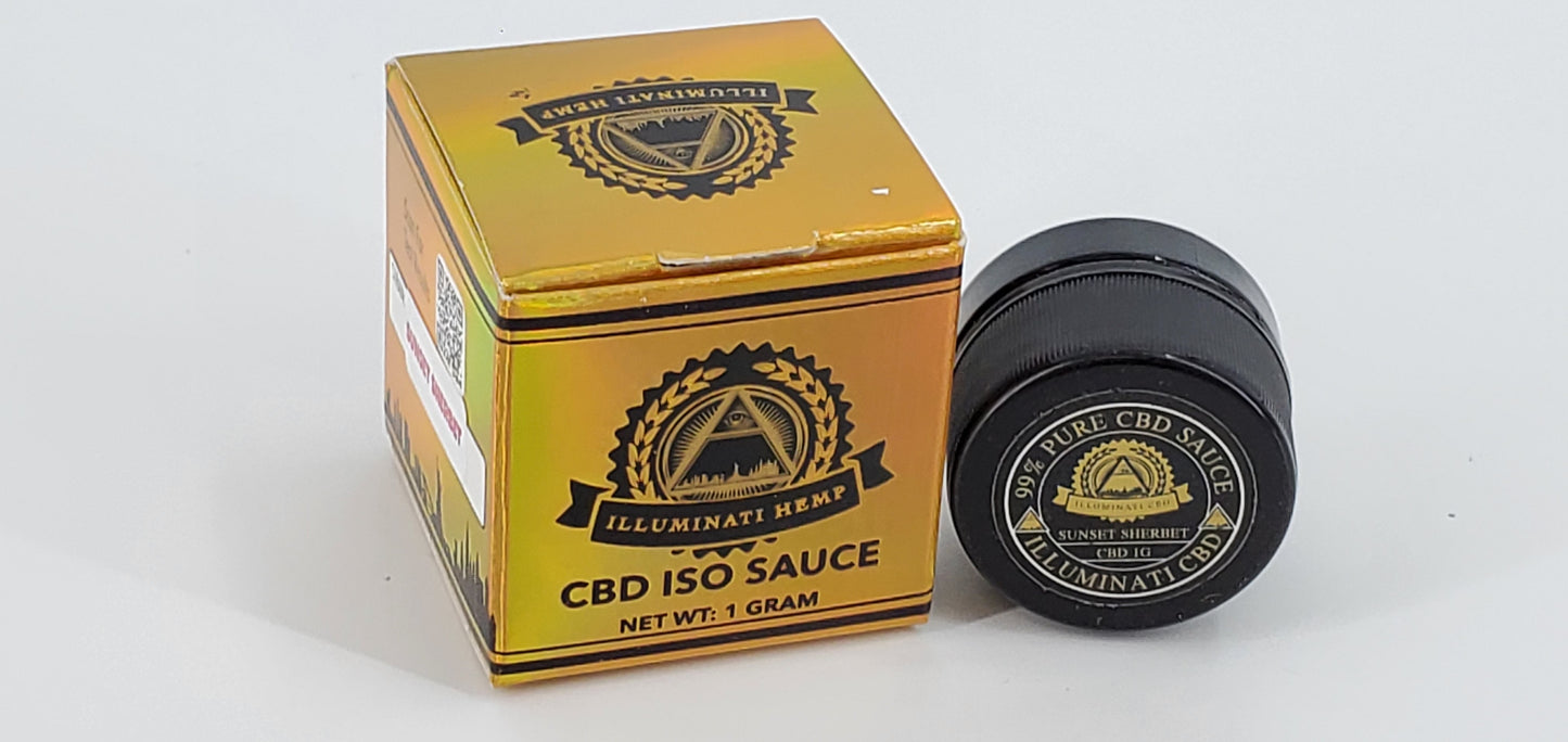 Illuminati CBD ISO SAUCE (DAB WAX) 1 Gram