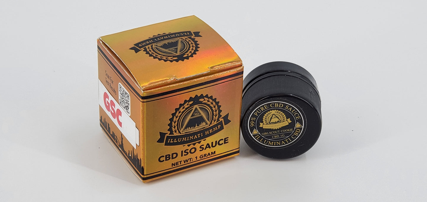Illuminati CBD ISO SAUCE (DAB WAX) 1 Gram