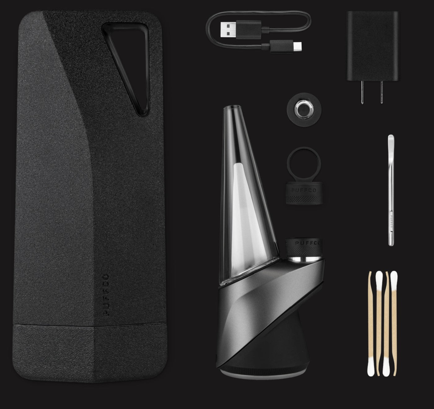 Puffco Peak PRO Vaporizer Kit | Black
