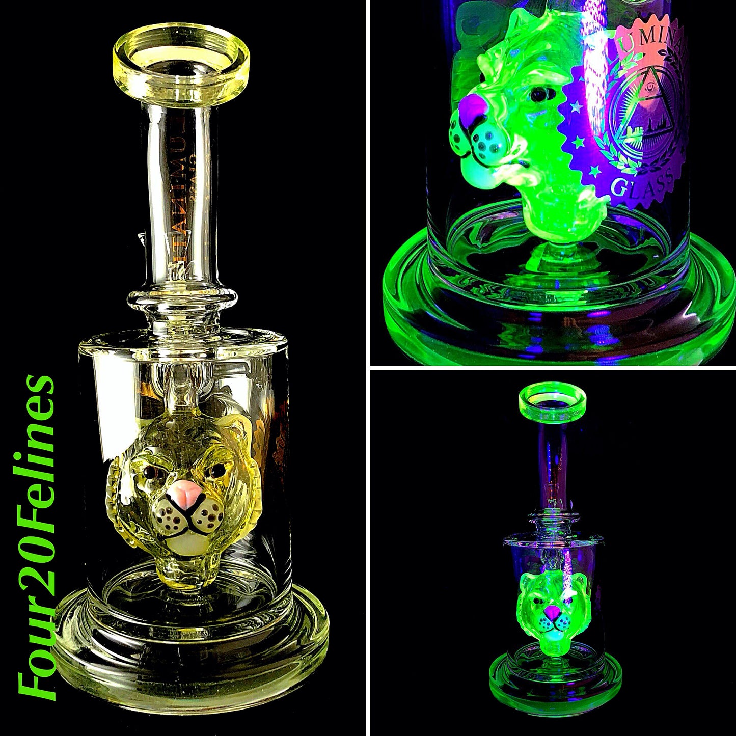 Illuminati Black Panther in a Hanger 9"