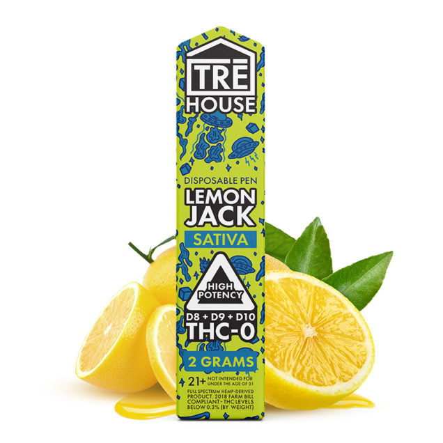 Trehouse by CBDFx 1900MG of Premium High Potency Delta 8 Vape Pen + D9 + D10 + THCO – 2g