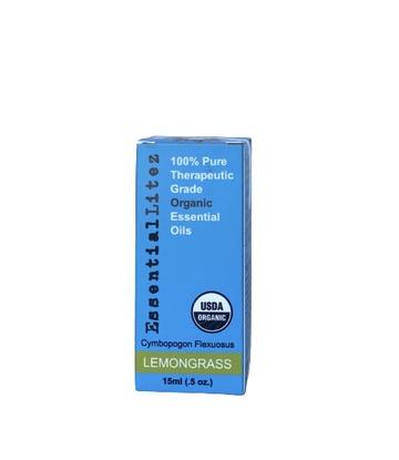 EssentialLitez 100% Pure Therapeutic Grade USDA Organic Essential Oils 15ML Bottles