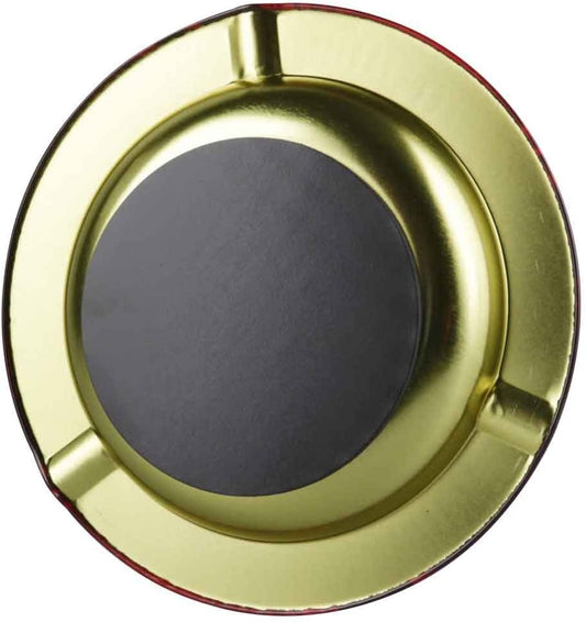 RAWthentic Round Metal Magnetic Ashtray 5.5"