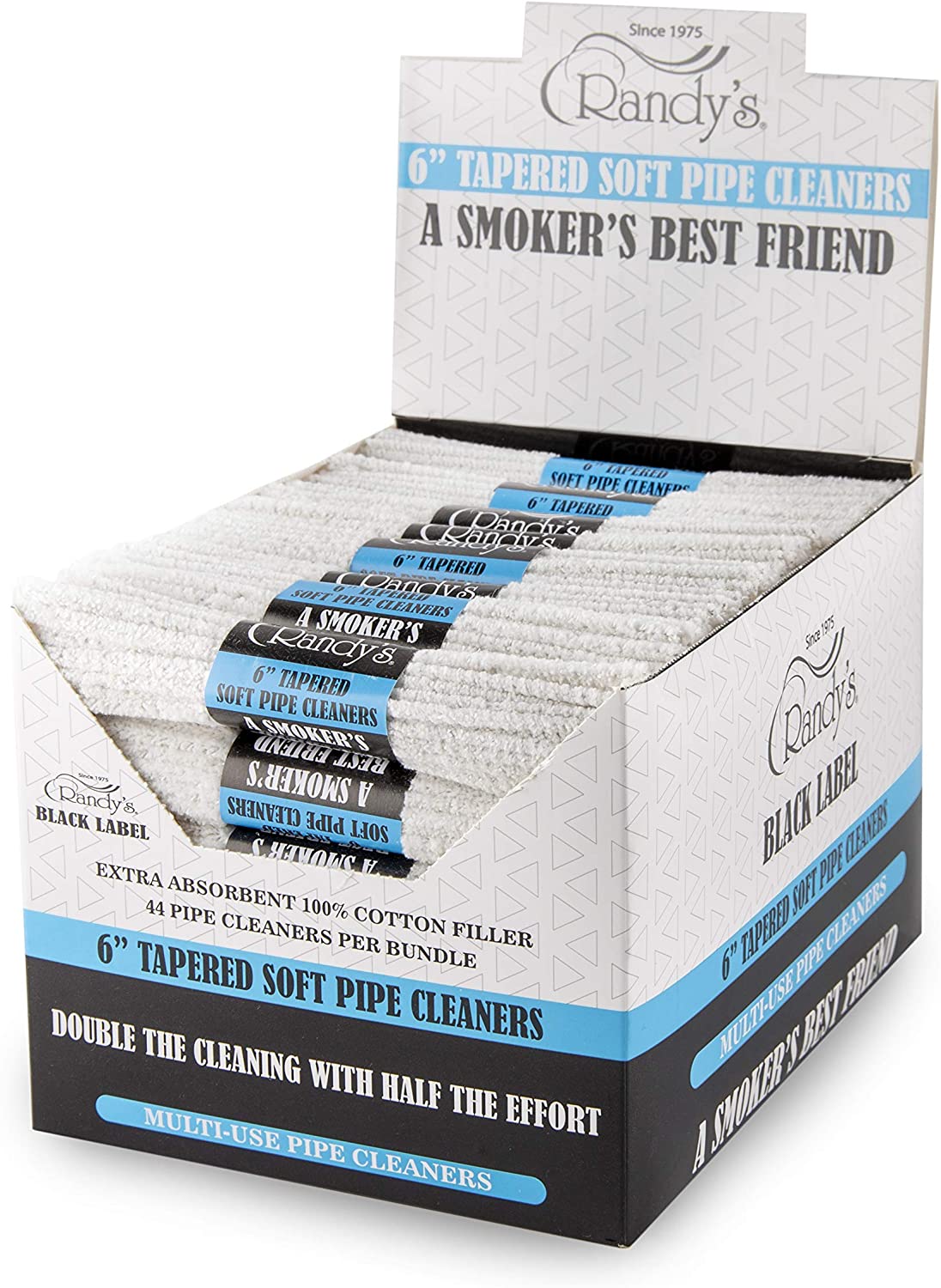 Randys Soft Pipe Cleaner Bundle 6″ - 48 Bundles Per POP