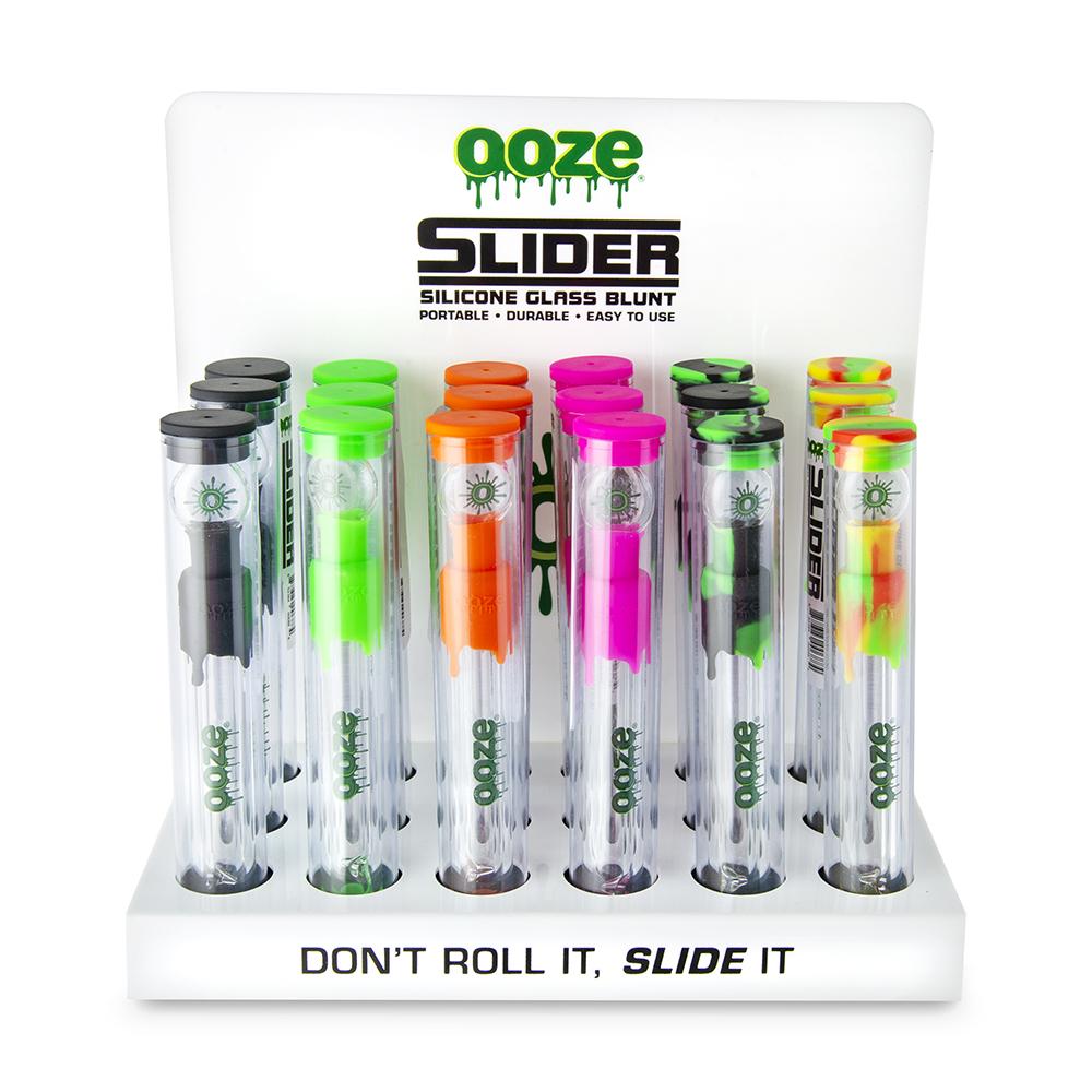 Ooze Slider Glass Blunt - 18ct Display
