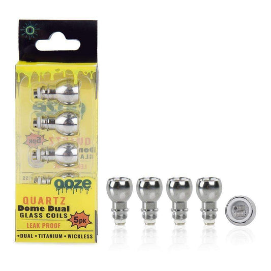 Ooze Dome Dual QUARTZ Coils 5ct Pack