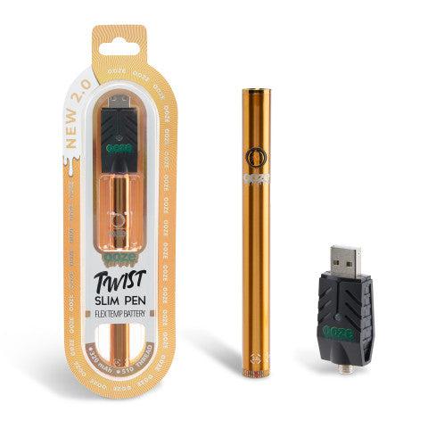 Ooze Twist Slim Flex Temp Pen 2.0 510T Vaporizer Battery