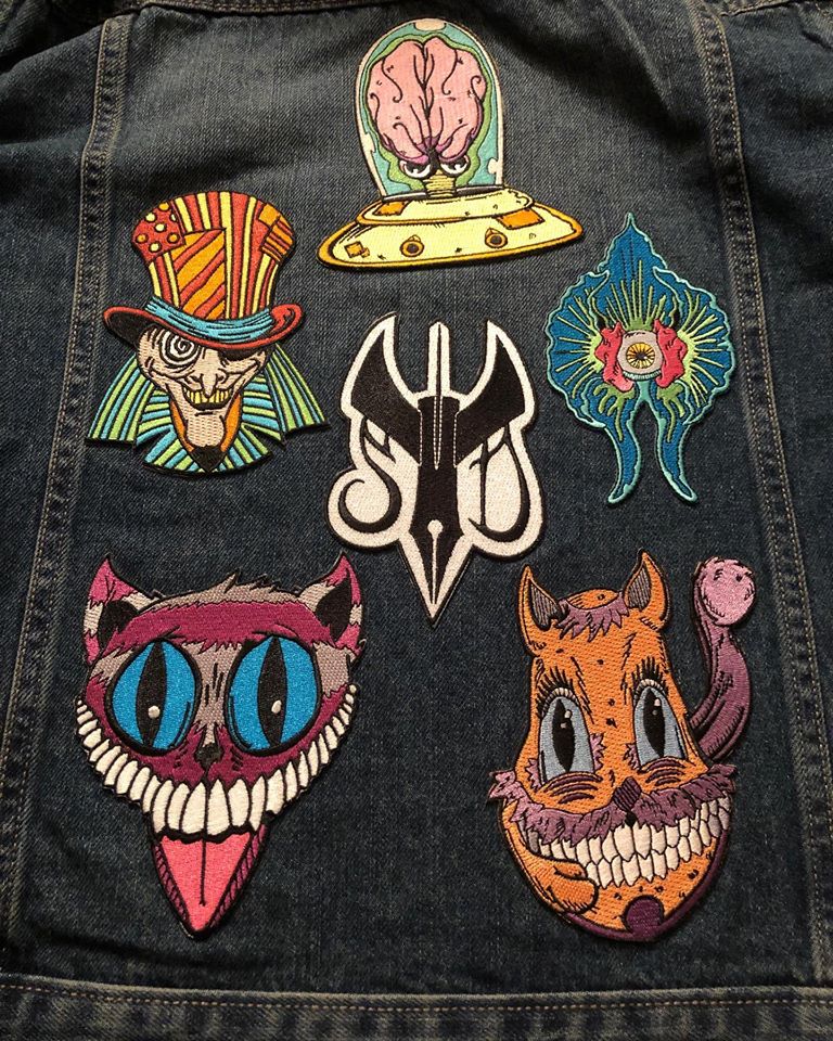 Sean Dietrich Art Embroidered Iron-on Patch