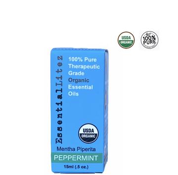 EssentialLitez 100% Pure Therapeutic Grade USDA Organic Essential Oils 15ML Bottles