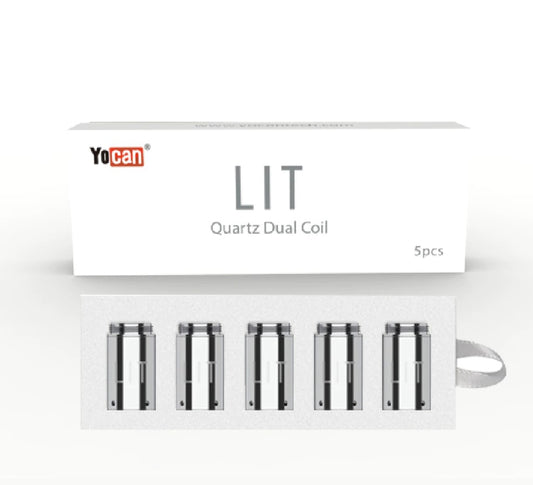 Yocan LIT Quartz Dual Coils - 5 Pack