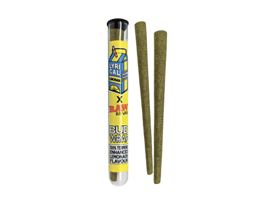 RAWthentic x Lyrical Lemonade Bud Wraps 2 Cones Per Tube / 12ct POP