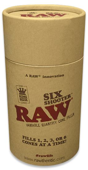 RAWthentic Six Shooter Cone Loader Filling Device Fills 1,2,3, or 6 Cones at a Time!