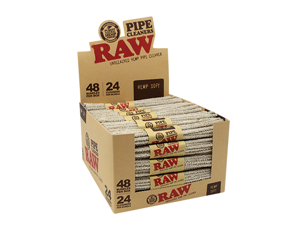 RAWthentic Hemp Pipe Cleaners - 48 Bundle Display