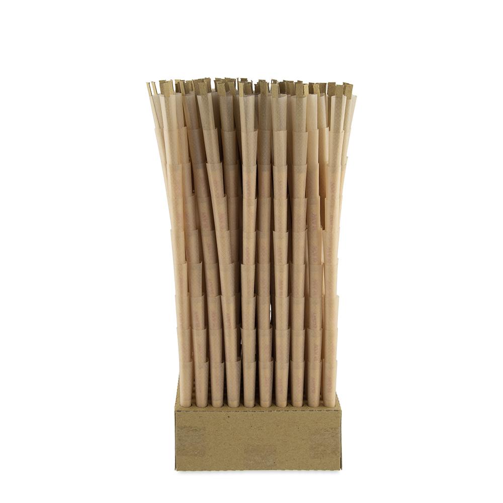 Rawthentic Classic Black 1-1/4 Size Bulk Cones Box - 900Ct