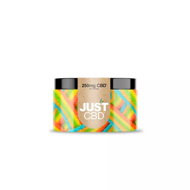 Just CBD 250MG Gummies Jar - Assorted Flavors