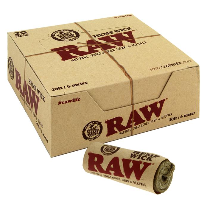 RAWthentic Hemp Wick 10ft | 20ft | 100ft | 250ft