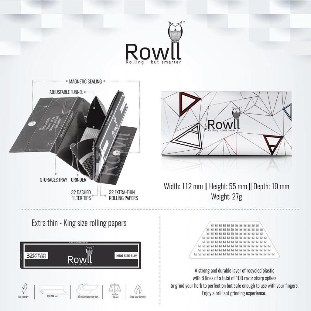 ROWLL All In 1 Rolling Kit - 20 Count POP Display