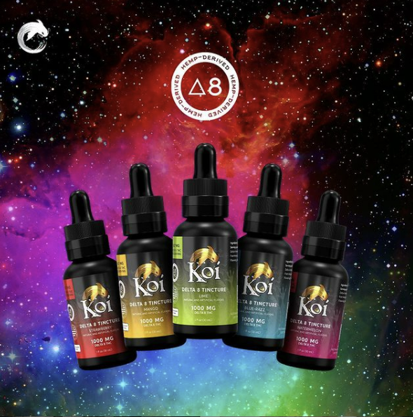 Koi Delta 8 THC Tinctures 30ML