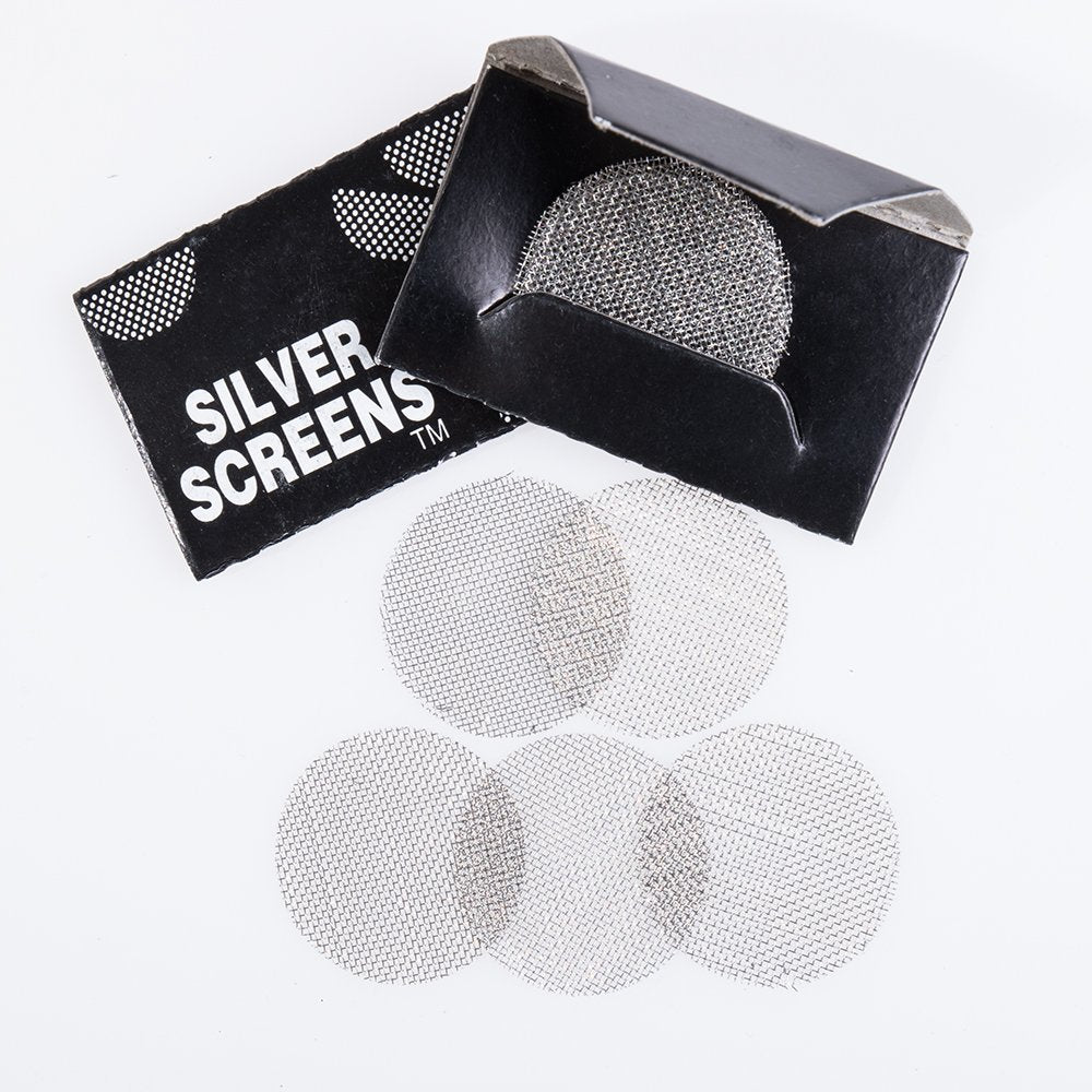 Smoking Pipe Screen Filters | Stainless Steel Gauzes 100 Packs