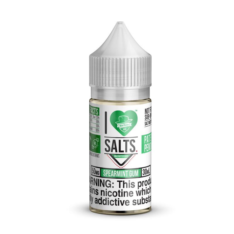 I Love Salts by Madhatter 30mL in 25 mg or 50mg