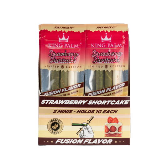 King Palm Flavored Mini Rolls 2pk Pouch 20CT Display | 1 GRAM