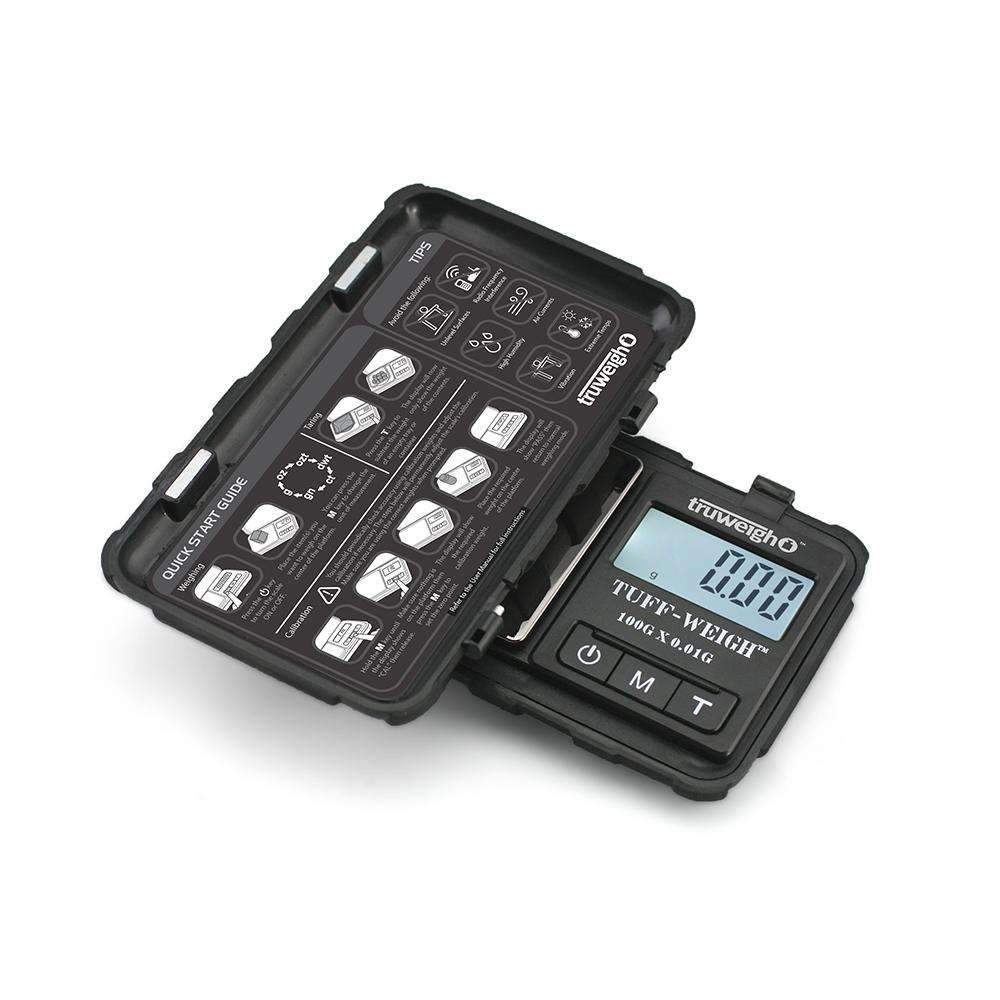 Truweigh Tuff-Weigh Digital Mini Scale 100g x 0.01g Black/Red