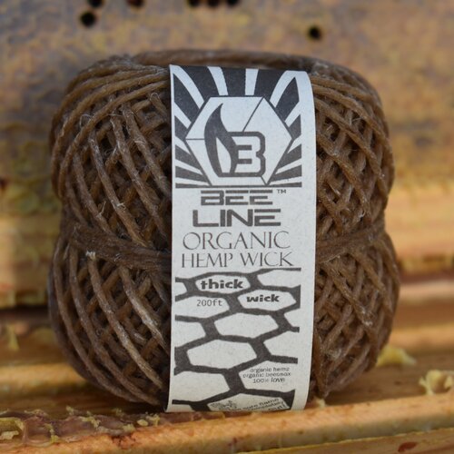 Beeline Hemp Wick Ball 200Ft. - 7 Strand or 13 Strand Options