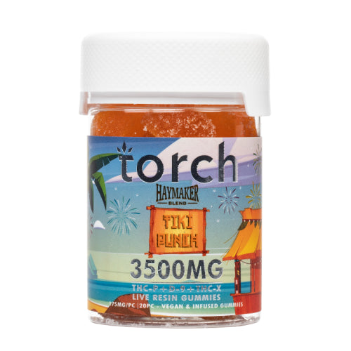 TORCH HAYMAKER LIVE RESIN GUMMIES 3500MG 175MG PER GUMMY - 20 PC JAR