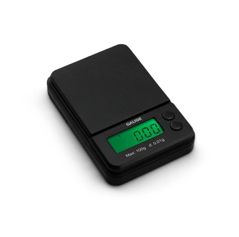 Truweigh Gauge Scale 100g x 0.01g Black